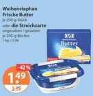 V-Markt Lechbruck - Frische Butter Angebot im Prospekt Frische Butter bei V-Markt im Lechbruck Prospekt für 1,49 €