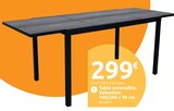 Promo Table extensible Valentine 160/240 x 94 cm à 299,00 € dans le catalogue Mr.Bricolage à Cannes