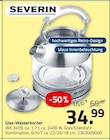 Glas-Wasserkocher im Angebot bei ROLLER in Speyer Glas-Wasserkocher Angebote von SEVERIN bei ROLLER Speyer für 34,99 €