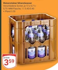 Weisensteiner Mineralwasser bei GLOBUS im Prospekt  für 3,59 €