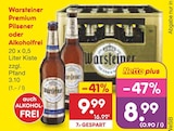 Premium Pilsener Angebote von Warsteiner bei Netto Marken-Discount Pforzheim für 8,99 €