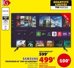 Téléviseur 65" UHD 4K - Samsung - Hyper U à Rouen Téléviseur 65" UHD 4K - Samsung en promo chez Hyper U Rouen à 499,00 €