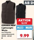 Lightweight-Weste von ESMARA MEN im aktuellen Kaufland Prospekt für 9,99 €