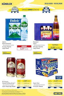 Volvic im METRO Prospekt "Wochenengebote Händler + Monats Mix" mit 30 Seiten (Neustadt (Weinstraße))