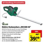 Elektro-Heckenschere „EHS 600-55“ Angebot in Bösdorf Elektro-Heckenschere „EHS 600-55“ im aktuellen Prospekt bei hagebau kompakt in Bösdorf