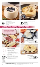 Promos Fromage À Raclette dans le catalogue "U traiteur" de U Express Fromage À Raclette en promo dans le catalogue U Express à la page 16