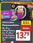 Katzennassfutter Angebote von Whiskas bei ALDI SÜD Aschaffenburg für 13,79 €