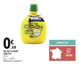 E.Leclerc Golbey - Promo Jus de citron Promo Jus de citron à 0,69 € dans le catalogue E.Leclerc à Golbey