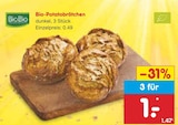 Aktuelles Bio-Potatobrötchen Angebot bei Netto Marken-Discount in Trier ab 1,00 €