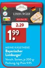 Bayerischer Limburger von Meine Käsetheke im aktuellen ALDI SÜD Prospekt für 1,99 €