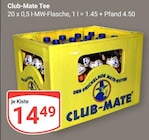 Tee im Angebot bei GLOBUS in Erfurt Tee Angebote von Club-Mate bei GLOBUS Erfurt für 14,49 €