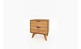 Nachttisch mit 2 Schüben im aktuellen Höffner Prospekt