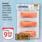 Lachsfilet im Angebot bei GLOBUS in Erlangen Lachsfilet Angebote von Icewind bei GLOBUS Erlangen für 9,99 €