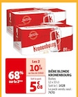 BIÈRE BLONDE - KRONENBOURG en promo chez Auchan Supermarché Saint-Médard-en-Jalles à 10,16 €