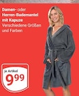 Aktuelles Damen-Bademantel mit Kapuze Angebot bei GLOBUS in Koblenz ab 9,99 €