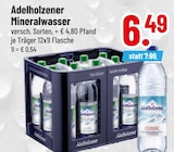 Mineralwasser von Adelholzener im aktuellen Trinkgut Prospekt für 6,49 €