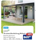Terrassenüberdachung Melanie von LECO für 869,00 € bei ALDI Nord im Angebot Terrassenüberdachung Melanie von LECO im aktuellen ALDI Nord Prospekt