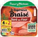Jambon le braise conservation sans nitrite - FLEURY MICHON dans le catalogue U Express