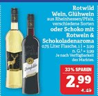 Wein, Glühwein oder Schoko mit Rotwein & Schokoladenaroma von Rotwild im aktuellen Marktkauf Prospekt