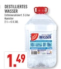 Aktuelles Destilliertes Wasser Angebot bei Marktkauf in Dortmund ab 1,49 €
