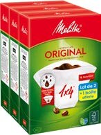 Filtres à café original - Colruyt à Vandœuvre-lès-Nancy Filtres à café original en promo chez Colruyt Vandœuvre-lès-Nancy à 3,80 €