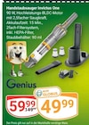 Handstaubsauger Invictus One im Angebot bei GLOBUS in Altenburg Handstaubsauger Invictus One Angebote von Genius bei GLOBUS Altenburg für 49,99 €
