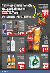 Cola im EDEKA Prospekt in Verl Aktueller EDEKA Prospekt mit Cola, "Aktuelle Angebote", Seite 18