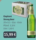 Elephant Strong Beer bei Getränke Ellerkamp im Prospekt "" für 15,99 €