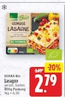 Lasagne von EDEKA Bio für 2,79 € bei E center im Angebot Lasagne von EDEKA Bio im aktuellen E center Prospekt