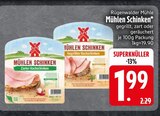 Mühlen Schinken Zarter Kochschinken von Rügenwalder Mühle im aktuellen EDEKA Prospekt für 1,99 €