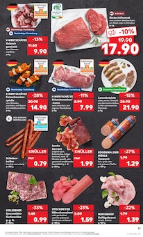 Schweinefleisch im aktuellen Kaufland Prospekt (Leipzig) Schweinefleisch im Kaufland Prospekt "Aktuelle Angebote" mit 54 Seiten (Leipzig)