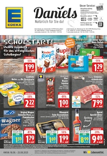 Aktueller EDEKA Prospekt "Aktuelle Angebote" Seite 1 von 24 Seiten für Rheinberg
