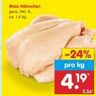 Mais-Hähnchen im Angebot bei Netto Marken-Discount in Bietigheim-Bissingen Mais-Hähnchen Angebote bei Netto Marken-Discount Bietigheim-Bissingen für 4,19 €