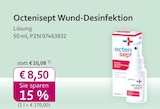 mea - meine apotheke - Wund-Desinfektion Angebot im Prospekt Wund-Desinfektion bei mea - meine apotheke im Prospekt "" für 8,50 €
