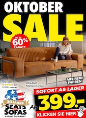 Aktueller Seats and Sofas Prospekt mit Relaxsessel, "OKTOBER SUPER SALE", Seite 1