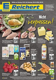 EDEKA Prospekt "Aktuelle Angebote" für Waiblingen, 2 Seiten, 29.12.2025 - 03.01.2026