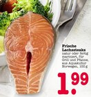 Frische Lachssteaks Angebote bei E center Rastatt für 1,99 €