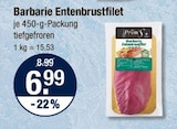 Barbarie Entenbrustfilet von  im aktuellen V-Markt Prospekt für 6,99 €