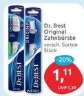 budni Tornesch - Original Zahnbürste Angebot im Prospekt Original Zahnbürste bei budni im Tornesch Prospekt für 1,11 €
