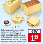 Aktuelle Käse Angebote bei Marktkauf in Heilbronn Aktuelles Raclette natur Angebot bei Marktkauf in Heilbronn ab 1,99 €