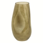 Vase destructuré Bravi en verre kaki H.28cm dans le catalogue Maxi Bazar