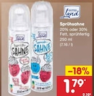 Sprühsahne Angebote von Gutes Land bei Netto Marken-Discount Saarlouis für 1,79 €