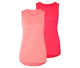 2 Sport-Tops, korallenrot, pfirsich bei Tchibo im Supermarkt im Prospekt "" für 17,99 €