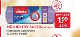 MÜLLBEUTEL SUPER+ MIT DUFT von Vileda im aktuellen V-Markt Prospekt für 1,99 €