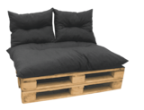 Bazarland Miramas - Promo Kit de coussins pour palette Promo Kit de coussins pour palette à 39,99 € dans le catalogue Bazarland à Miramas