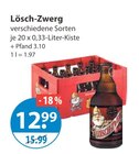 Bier von Lösch-Zwerg im aktuellen V-Markt Prospekt für 12,99 €