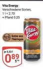 Aktuelle Energydrink Angebote bei GLOBUS in Weimar Aktuelles Vita Energy Angebot bei GLOBUS in Weimar ab 0,89 €