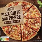 Pizza cuite sur pierre bolognaise - TRATTORIA ALFREDO - Lidl à Thiais Pizza cuite sur pierre bolognaise - TRATTORIA ALFREDO en promo chez Lidl Thiais à 3,00 €