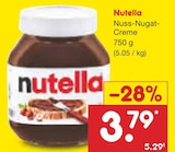 Nuss-Nugat-Creme im Angebot bei Netto Marken-Discount in Wetzlar Nuss-Nugat-Creme Angebote von Nutella bei Netto Marken-Discount Wetzlar für 3,79 €