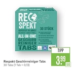 Respekt Geschirrreiniger Tabs Angebote bei Marktkauf Bietigheim-Bissingen für 3,99 €